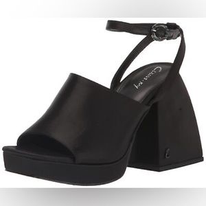 Circus by Sam Edelman Black Miranda Platform Sandals Size 9 NEW